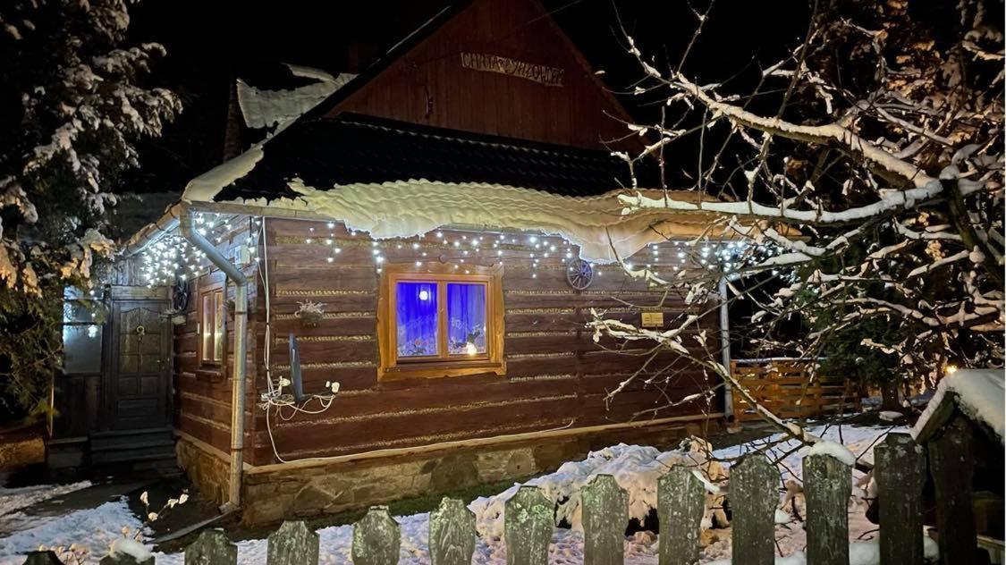 Góralska Czarcia Chata pod Jałowcem Stryszawa Exterior foto