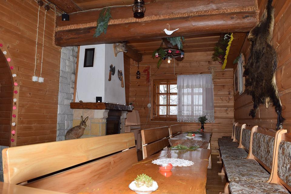 Góralska Czarcia Chata pod Jałowcem Stryszawa Exterior foto