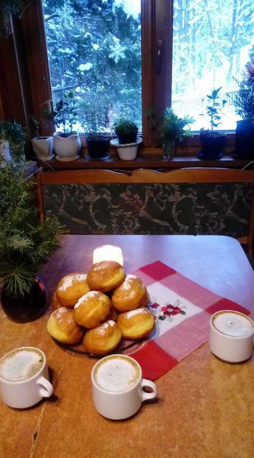 Góralska Czarcia Chata pod Jałowcem Stryszawa Exterior foto